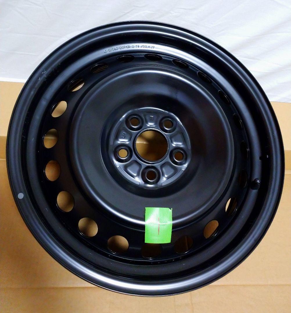甘党★①トヨタ 鉄 ホイール 16×5.5J 5穴 新車外し一部傷歪み等有