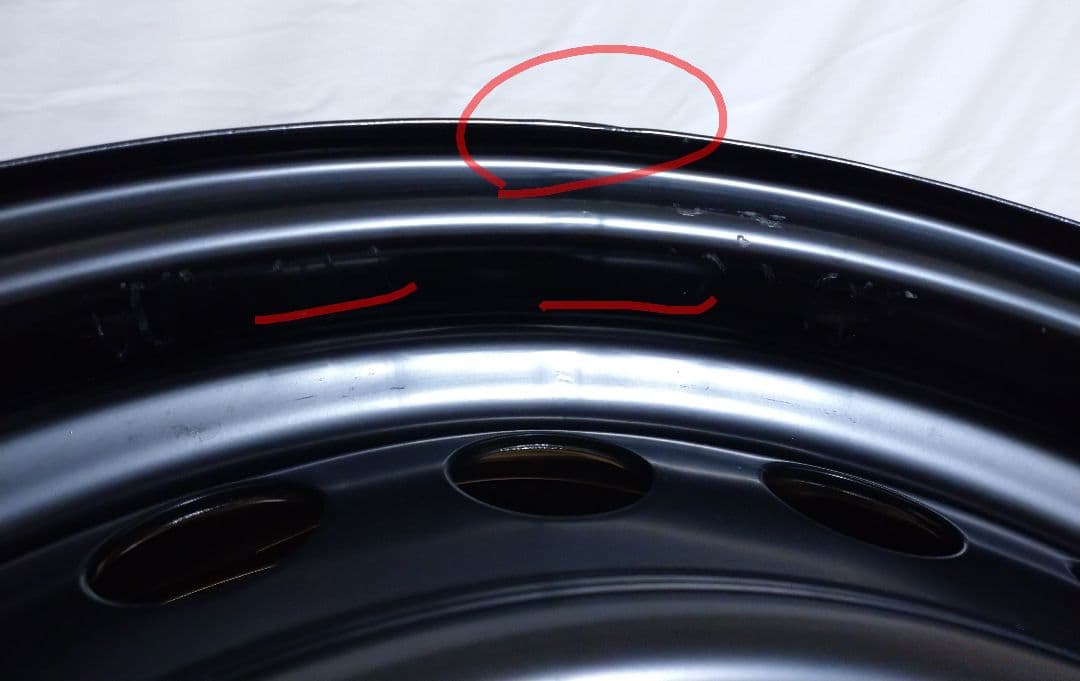 甘党★①トヨタ 鉄 ホイール 16×5.5J 5穴 新車外し一部傷歪み等有
