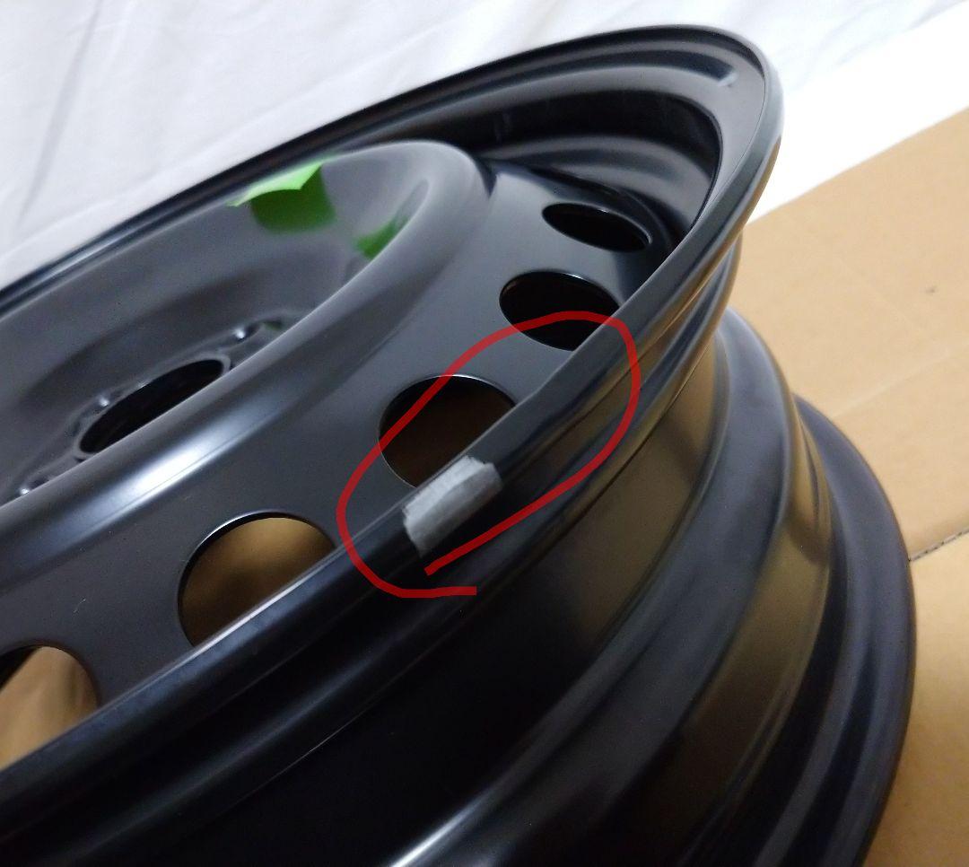 甘党★①トヨタ 鉄 ホイール 16×5.5J 5穴 新車外し一部傷歪み等有