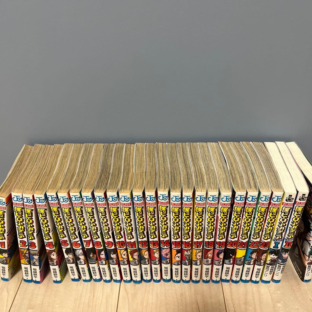 僕のヒーローアカデミア1〜23巻+小説版3巻セット