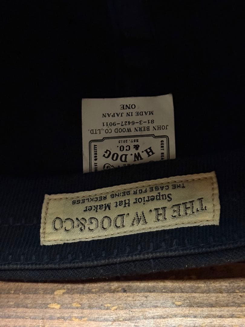 THE H.W.DOG&CO. トラッカーキャップ D-00004