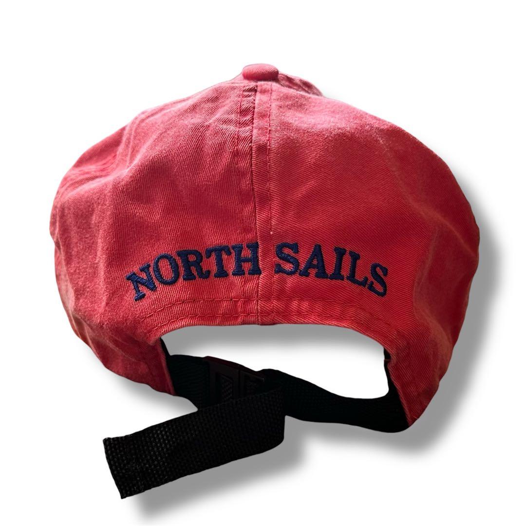 90s NORTH SAILS OLD CAP フェード コットン キャップ