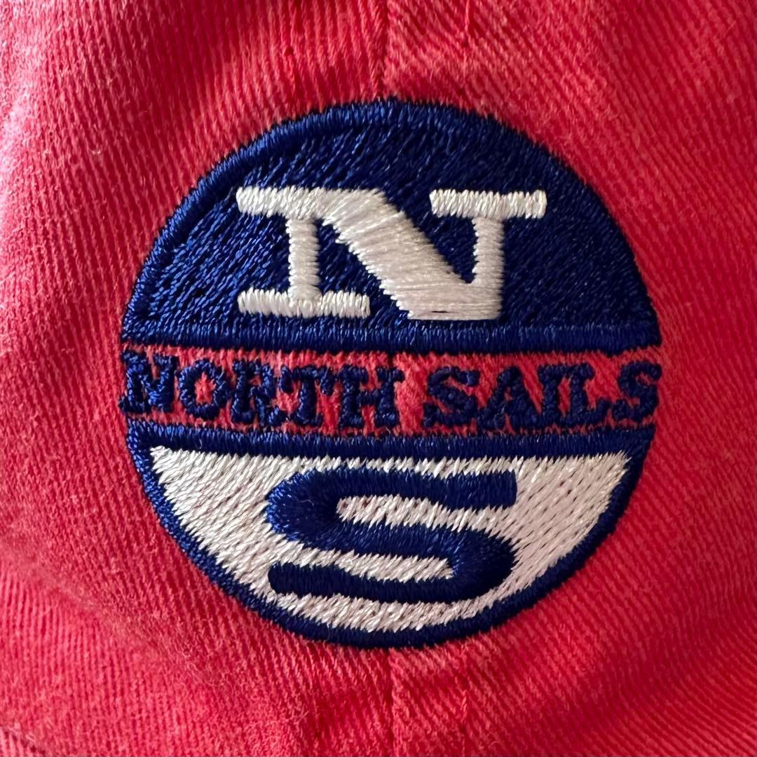 90s NORTH SAILS OLD CAP フェード コットン キャップ