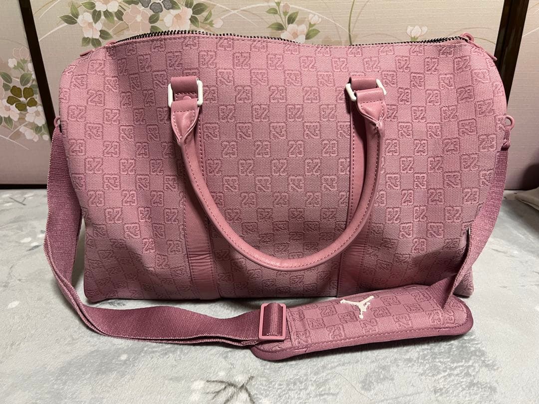 Jordan ピンク ボストンバッグ