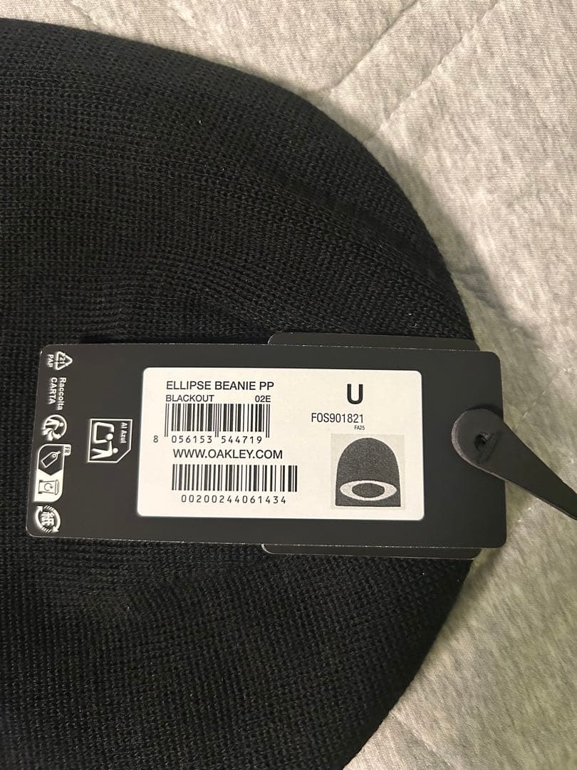 Oakley ビーニー　ブラック　 新品未使用　値下げ交渉可