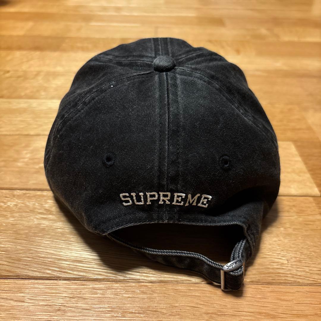 Supreme Italia 6‑Panel Cap Black