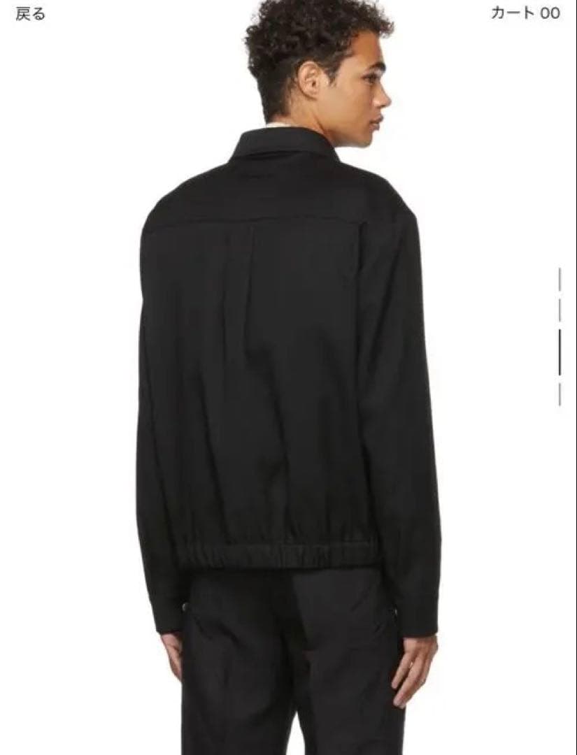 JIL SANDER ブラックジャケット