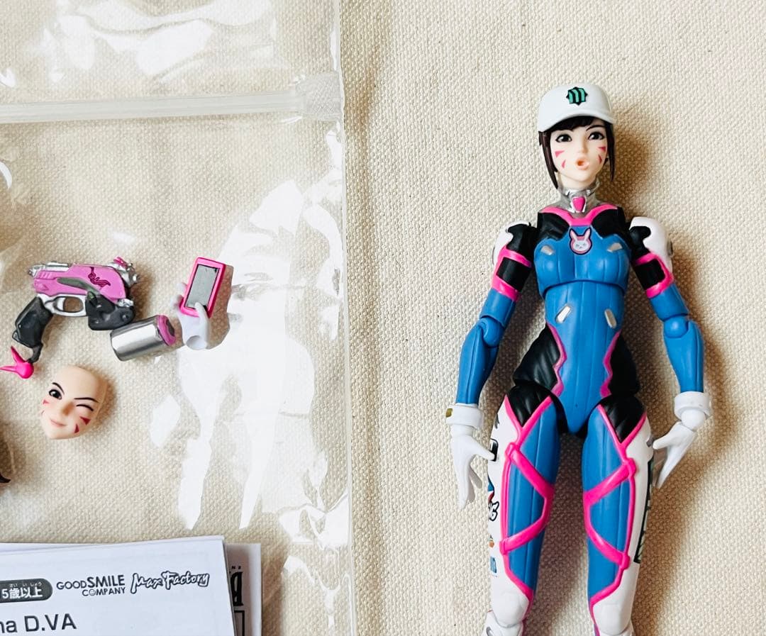 OVERWATCH D.VA figma アクションフィギュア