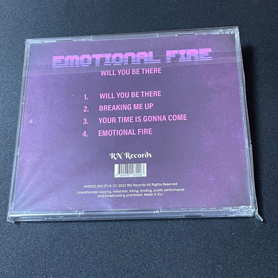 500枚限定/EMOTIONAL FIRE/WILL YOU BE THERE