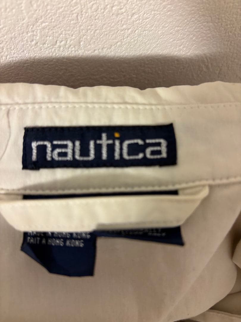 nautica トレンチジャケット ホワイト・ブラック