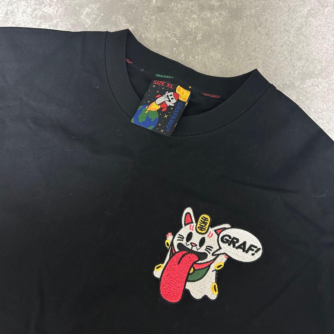 GRAF&WU グラフアンドウー 12BOOGHOST 半袖プリント Tシャツ