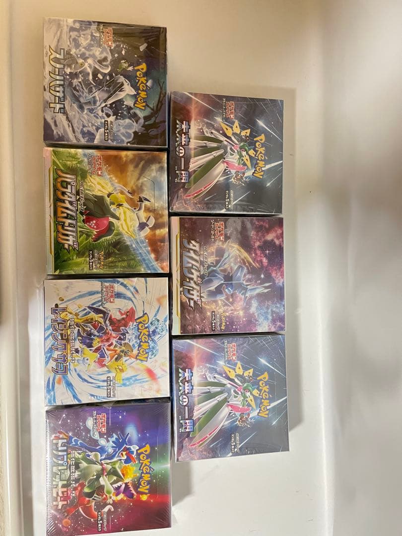 ポケモンカード BOX シュリンク付き まとめ売り 引退品