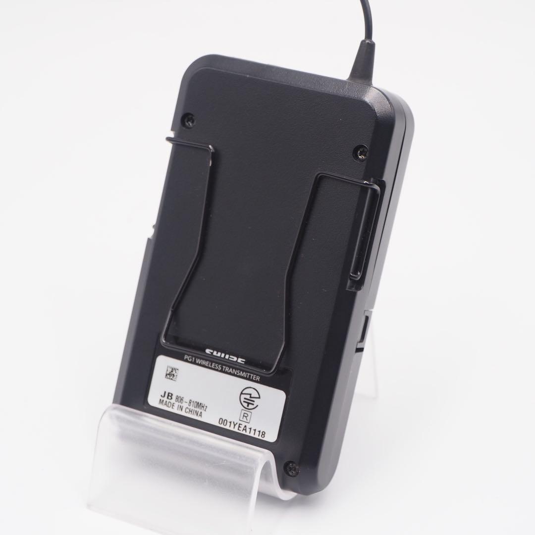 SHURE ワイヤレスマイク送信機 PG1 動作確認済み