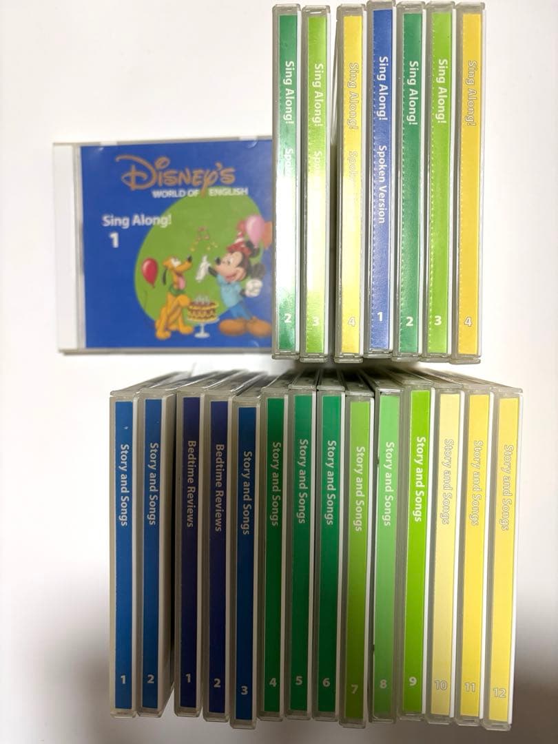 DWE ディズニー英語システム Story and Songs CD➕10セット
