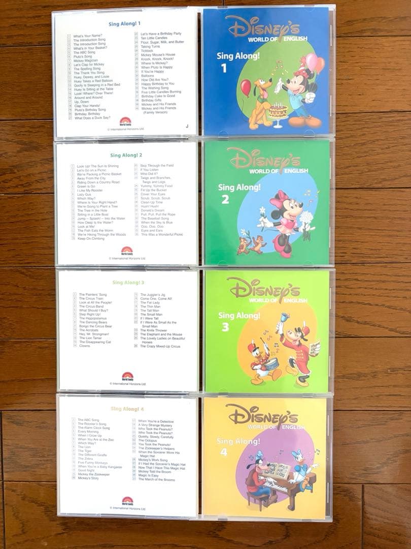 DWE ディズニー英語システム Story and Songs CD➕10セット