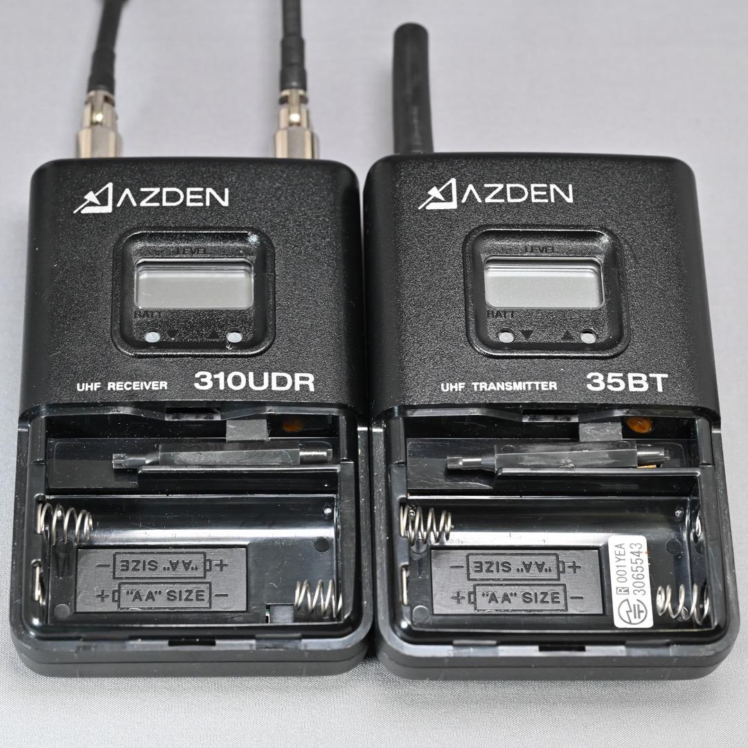 AZDEN アツデン 310UDR+35BT ワイヤレスマイクセット