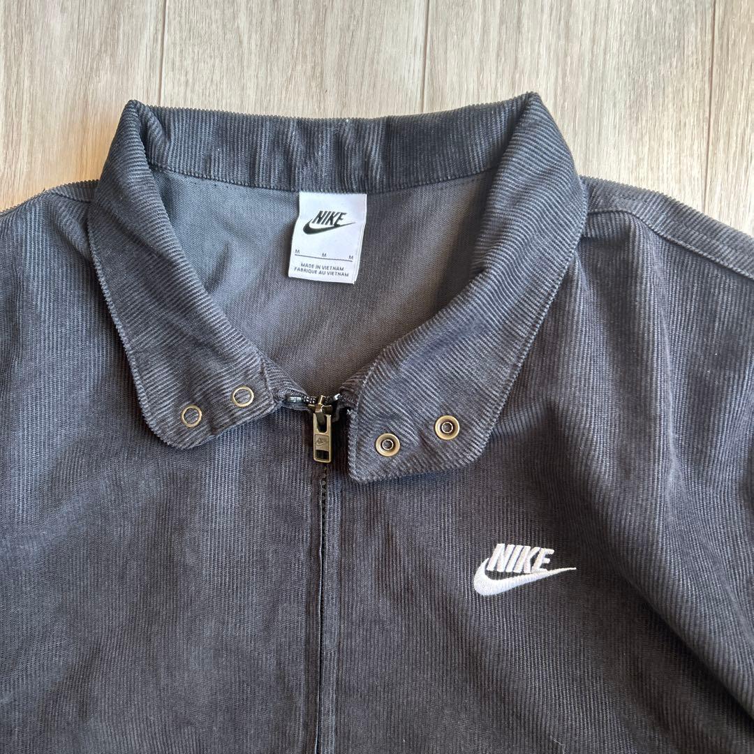 Nike ブラック コーデュロイ ジャケット