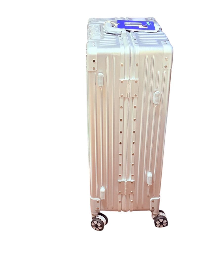 スーツケースキャリーケース4-6泊60L 67.5*42.5*25cm Mアルミ