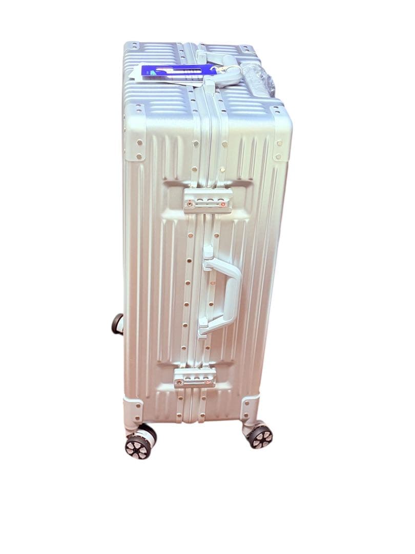 スーツケースキャリーケース4-6泊60L 67.5*42.5*25cm Mアルミ