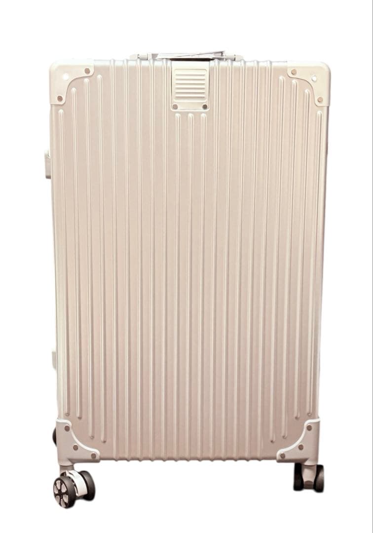 スーツケースキャリーケース4-6泊60L 67.5*42.5*25cm Mアルミ