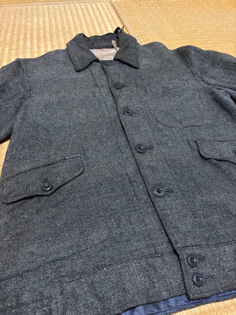 40s 50s Japan vintage 麻ジャケット