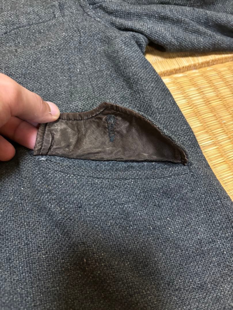 40s 50s Japan vintage 麻ジャケット