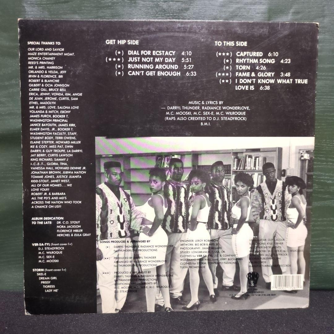 VER-SA-TYL 「Can't Get Enough」LP