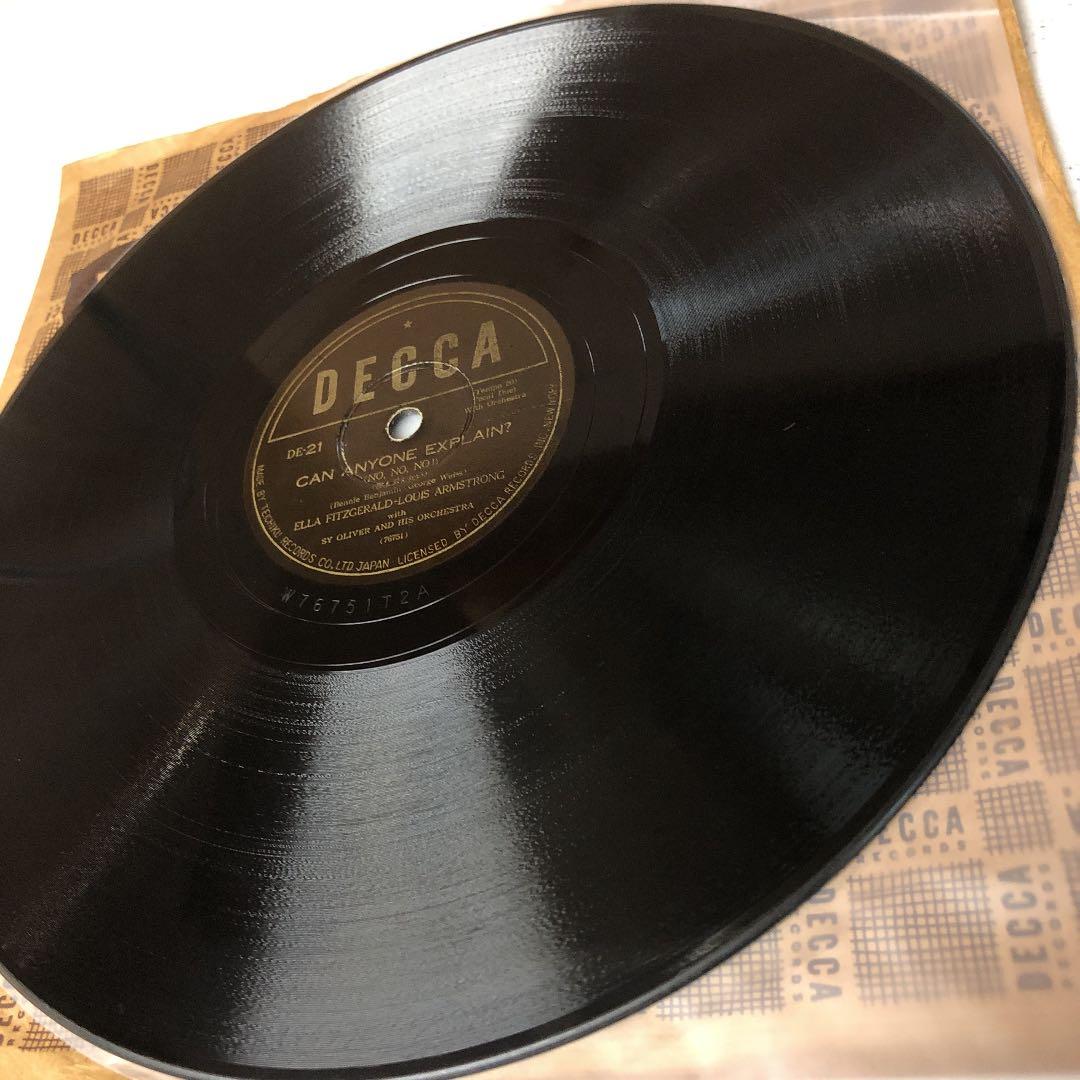 超希少‼︎! ELLA ＆ LOUIS デュエット‼︎ 78rpm 蓄音機 SP盤