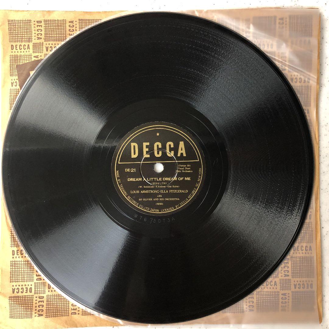 超希少‼︎! ELLA ＆ LOUIS デュエット‼︎ 78rpm 蓄音機 SP盤