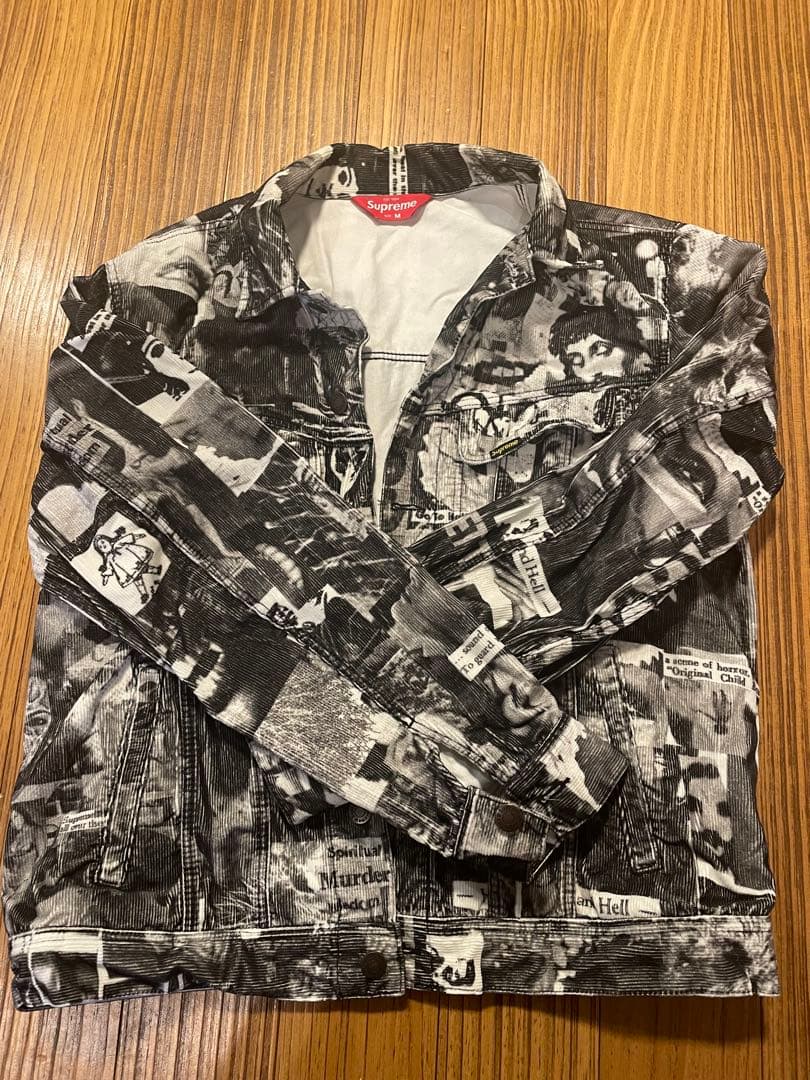 Supreme トラッカージャケットM コーデュロイ