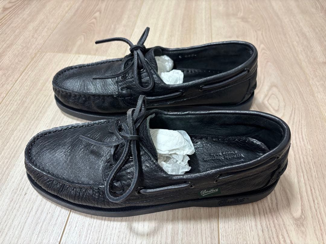 未使用品BEAMS購入　Paraboot / BARTH ディアスキン シューズ