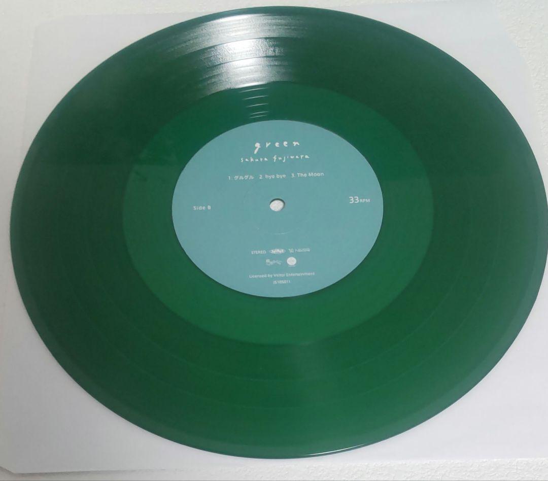 【美品！】藤原さくら　SAKURA FUJIWARA　GREEN　レコード