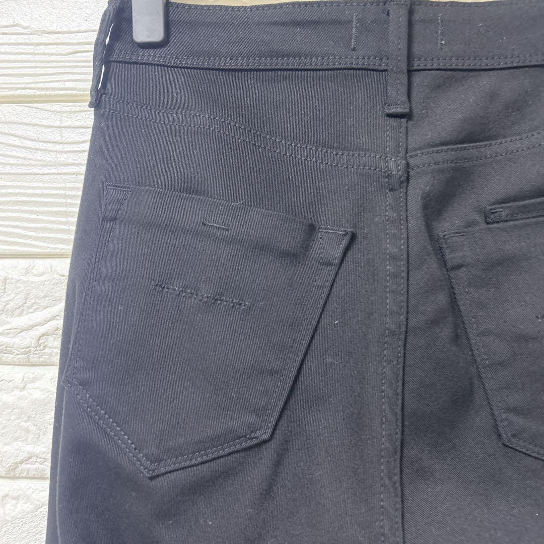 美品 ヤヌーク パトリシア スキニー デニム ストレッチ 25 ブラック