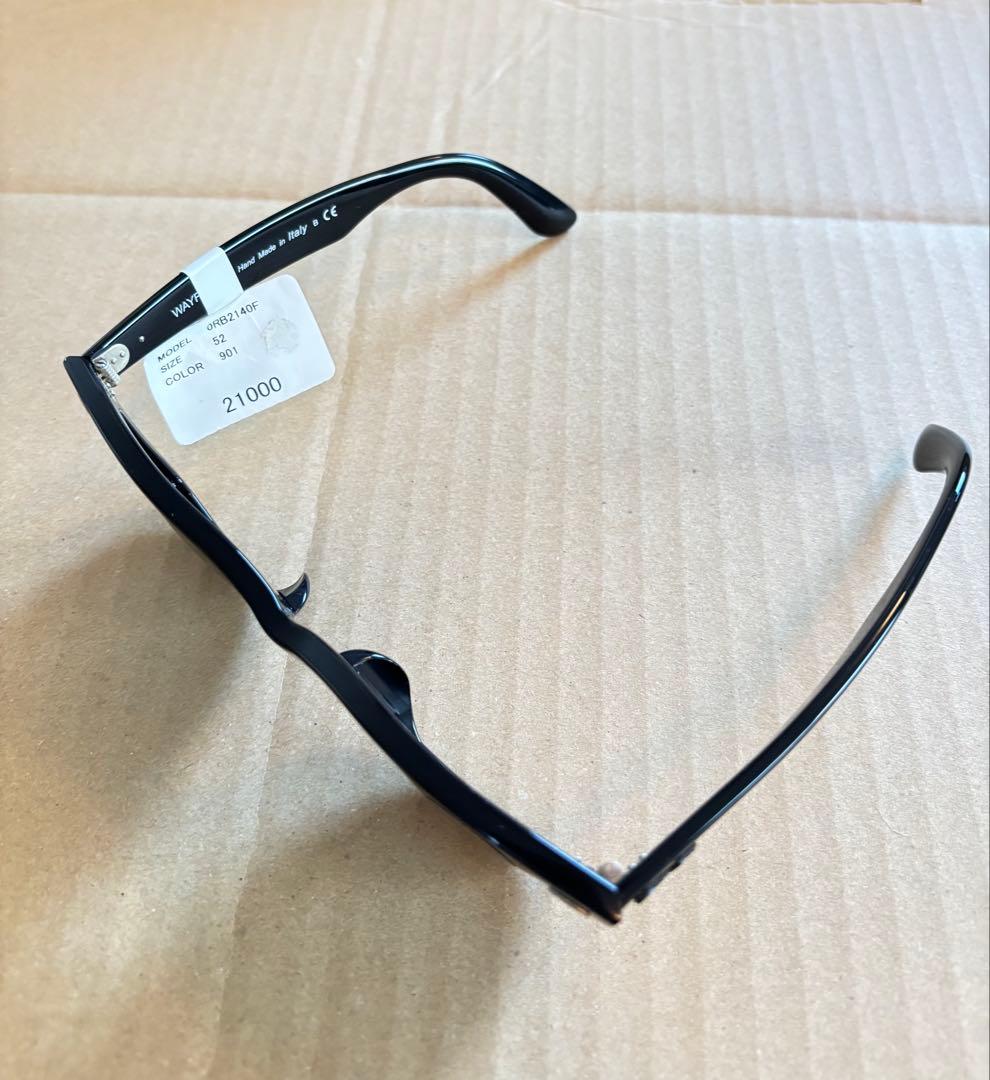 Ray-Ban ウェイファーラー ブラックサングラス　ジャパンフィット