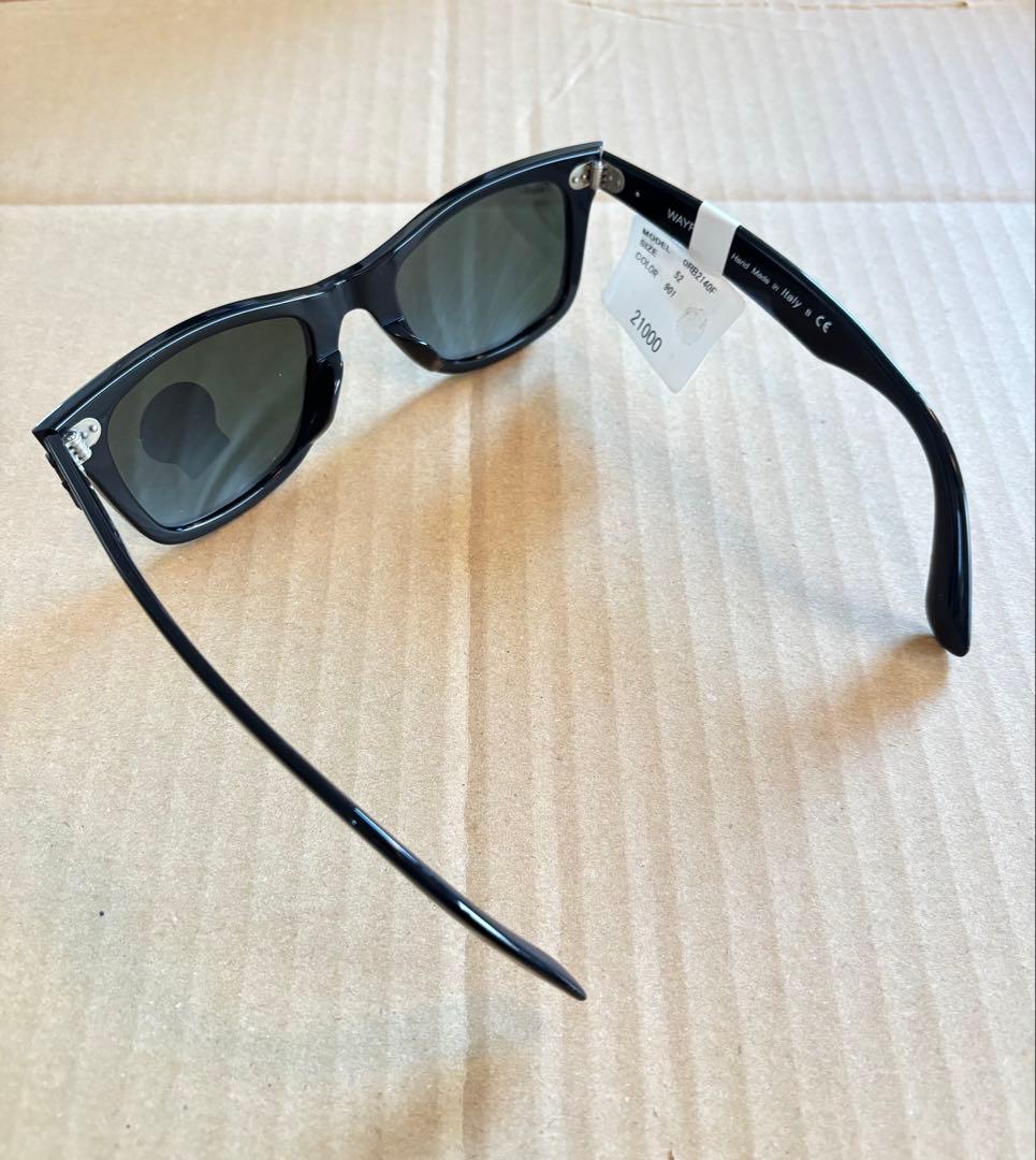 Ray-Ban ウェイファーラー ブラックサングラス　ジャパンフィット