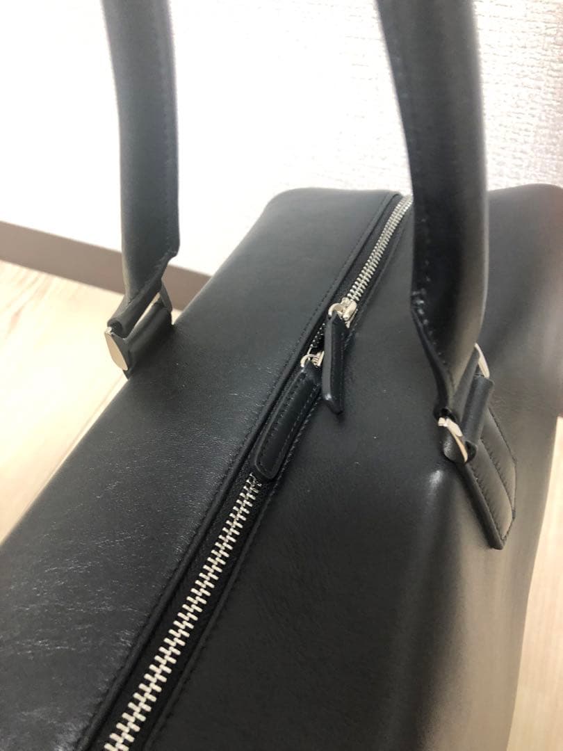 タイムセール⭕️ブラック 2WAYボストンバッグ　Nappa plus