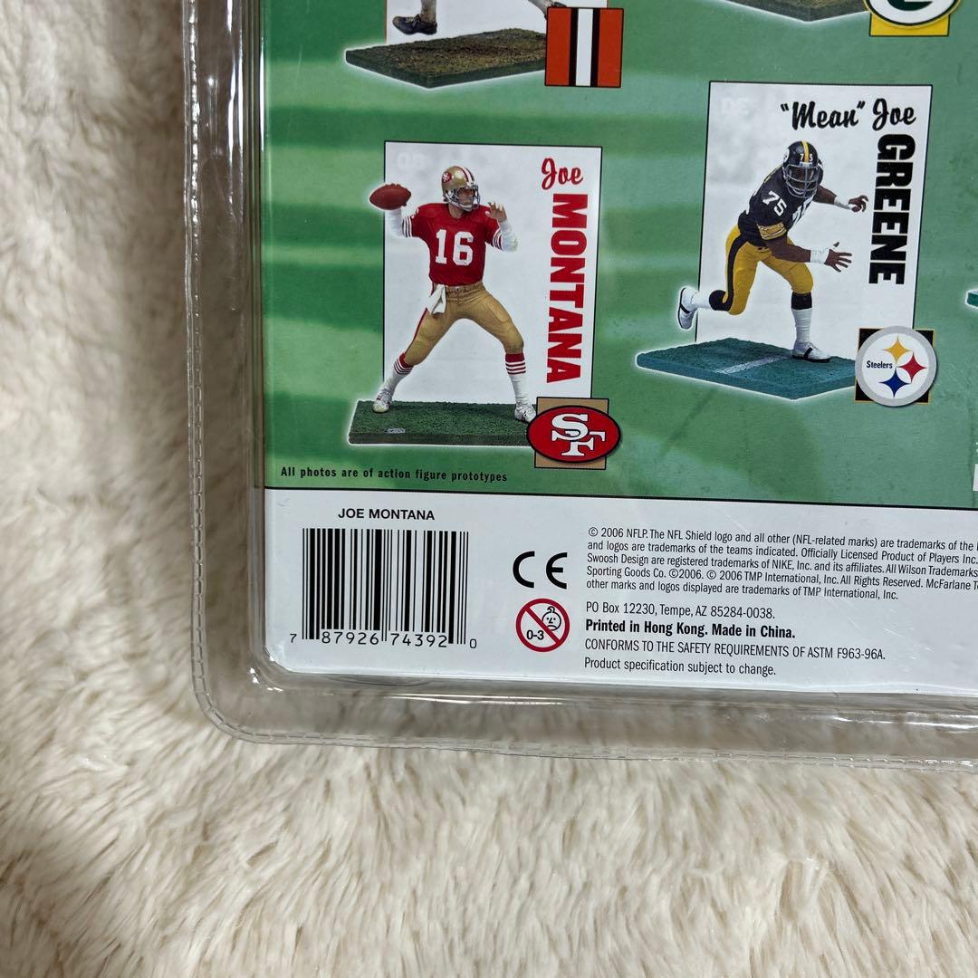 【未開封】Joe Montana 49ers アクションフィギュア