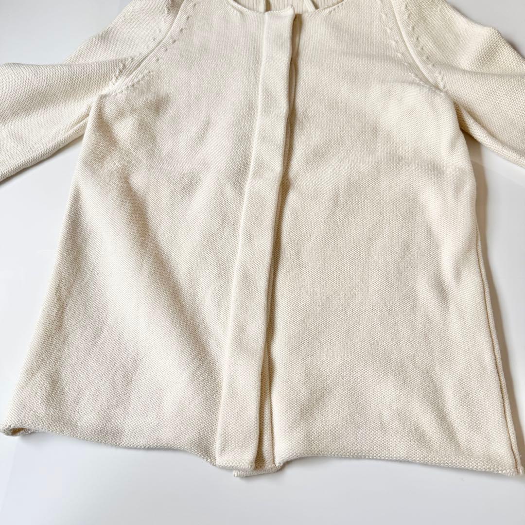 美品　YURIPARK ユリパーク　コットンカーディガン　イタリア製