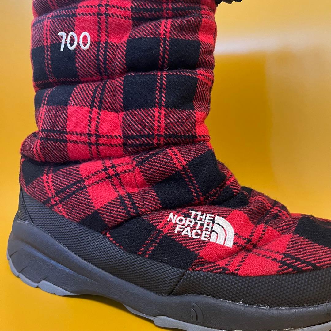 美品 レア THE NORTH FACE ヌプシ ダウン　タータンチェック　26