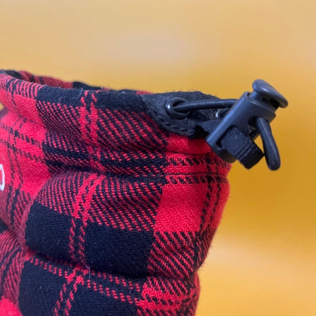美品 レア THE NORTH FACE ヌプシ ダウン　タータンチェック　26
