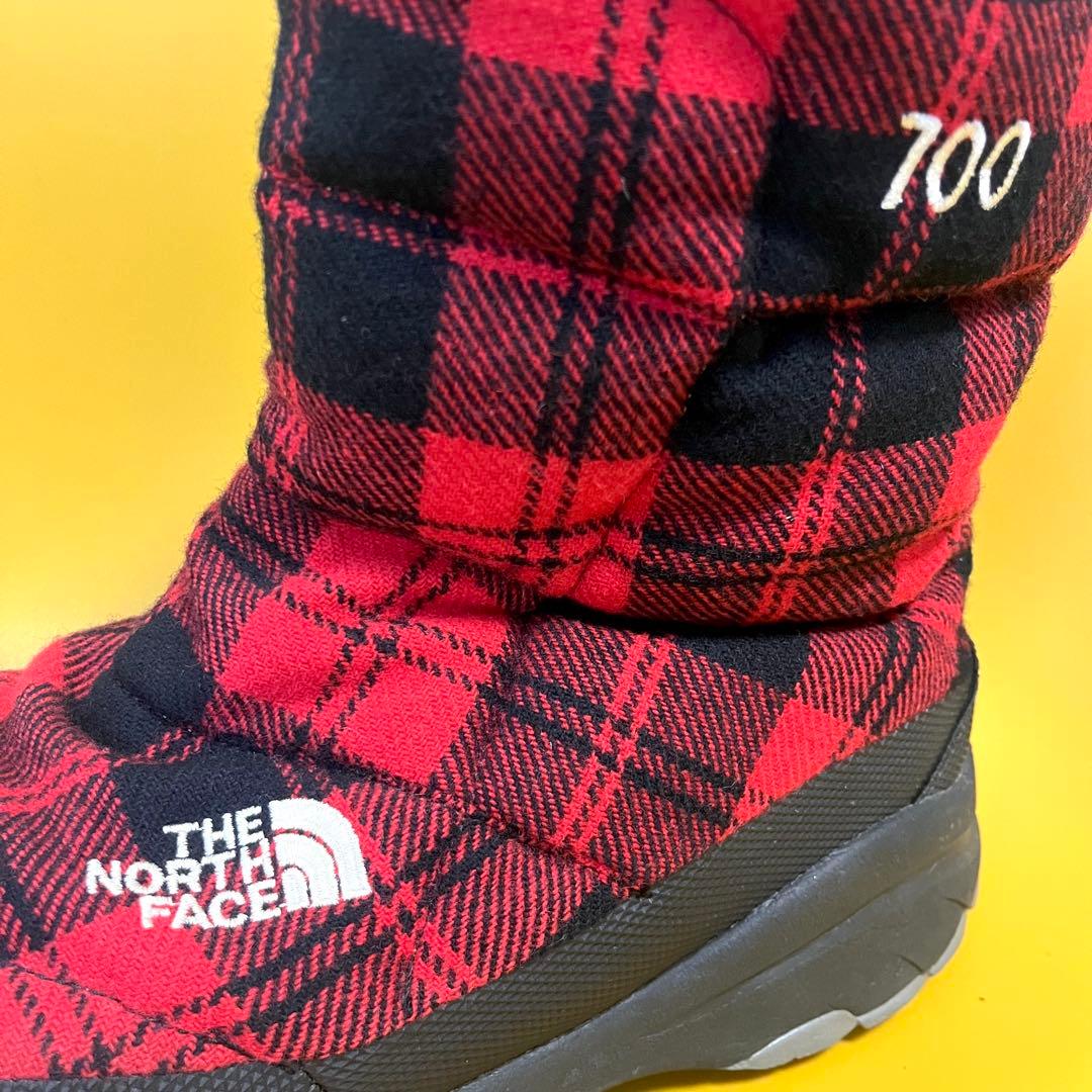 美品 レア THE NORTH FACE ヌプシ ダウン　タータンチェック　26