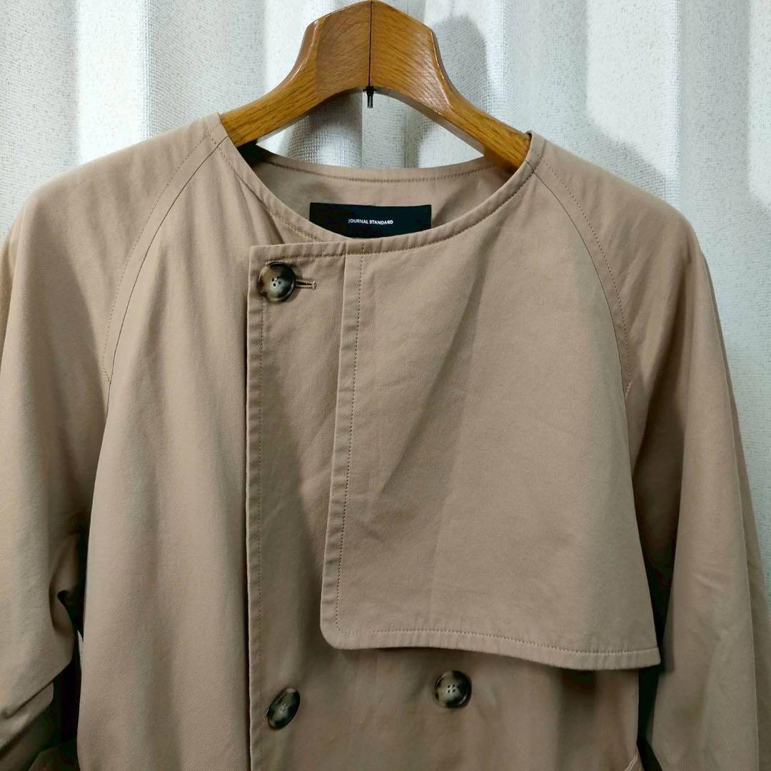 JOURNAL STANDARD ノーカラートレンチ 参考定価¥4.5万