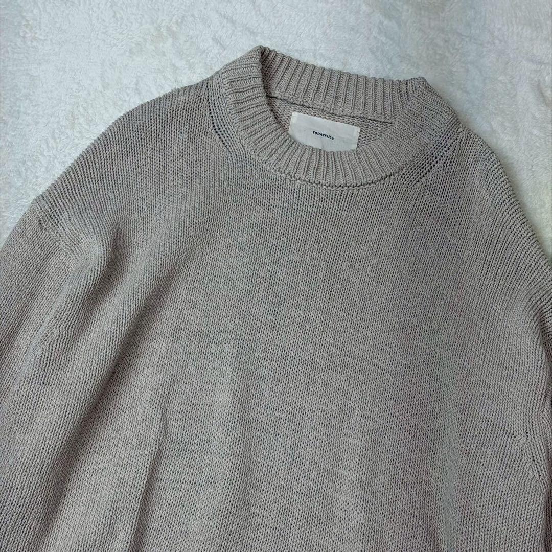 TODAYFUL トゥデイフル Roundhem Linen Knit 2025