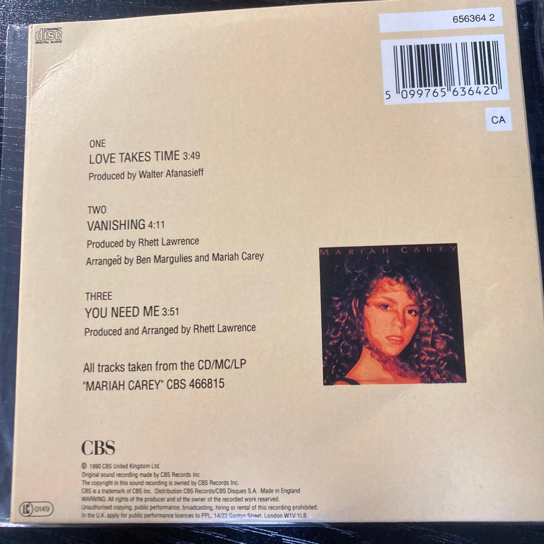 洋楽 mariah carey love takes time uk