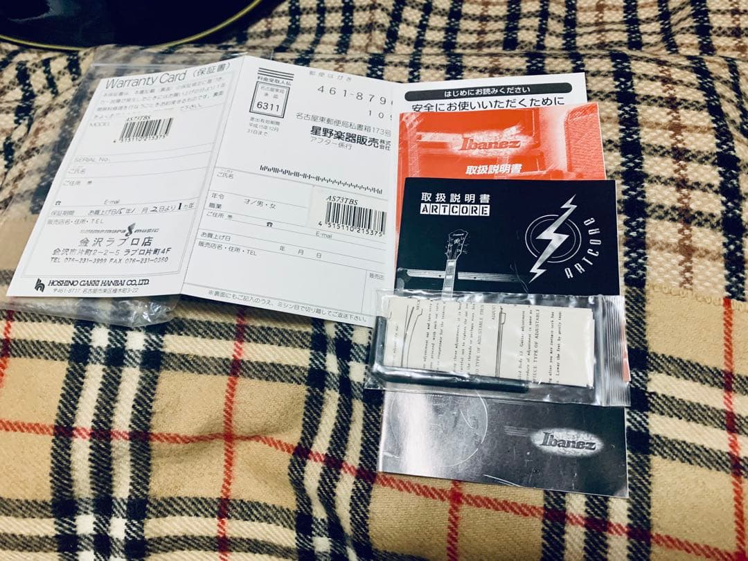 IBANEZ AS73 TBS 2002 /アイバニーズ創成期初代モデル/希少