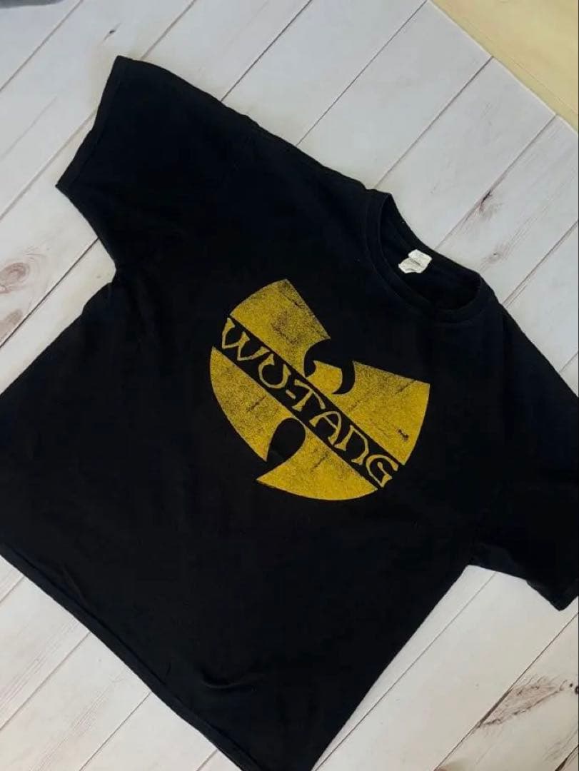 WU-TANG CLAN /ウータン・クラン ロゴ Tシャツ XXL anvil