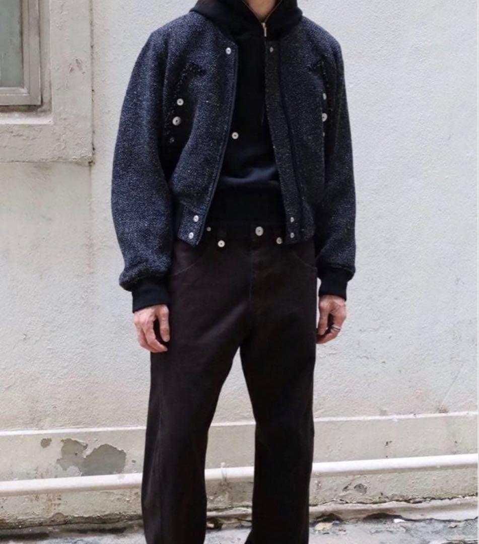 【レア】Omar Afridi DOBBY BOMBER BLOUSON 46