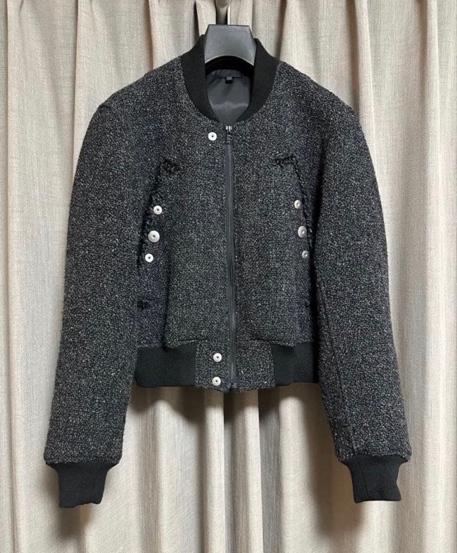 【レア】Omar Afridi DOBBY BOMBER BLOUSON 46