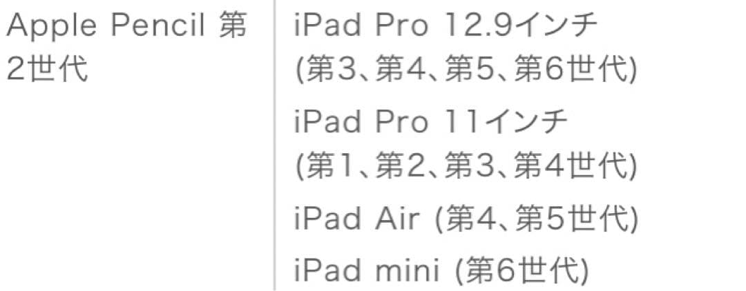 ApplePencil 第2世代 A2051 未使用品 新品 付属品無し特価！