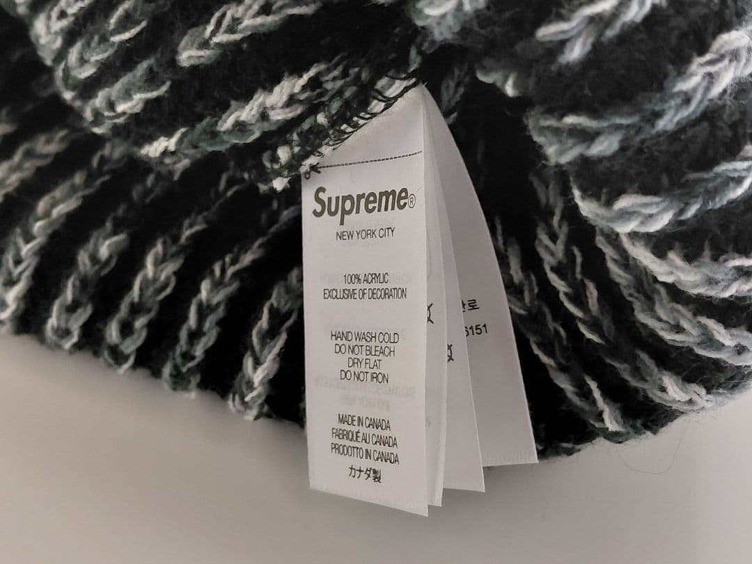 新品・未着用　Supreme　Rainbow　Knit　Loose　Gauge